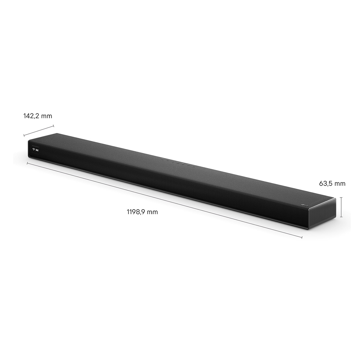 Barra de Sonido LG Sound Suite H7, 9.1.6 canales, Dolby Atmos FlexConnect, IA, Alpha-11 Negro-2