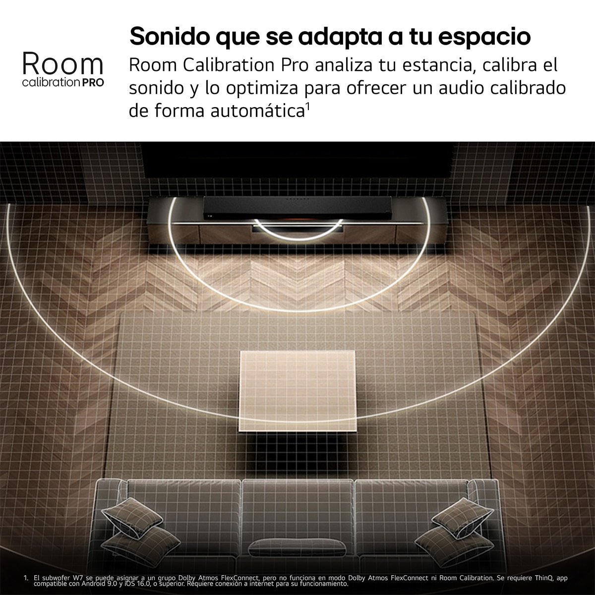 Altavoz inalámbrico LG Sound Suite M5, WiFi, 1.1.1 canales, Dolby Atmos FlexConnect Negro-7
