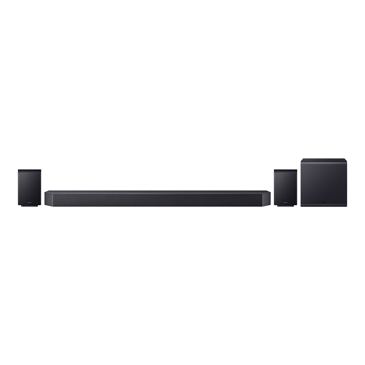 Imagen 0 de Barra de Sonido Samsung 2026 HW-Q990H Dolby Atmos Inalámbrico con Wi-Fi. 11.1.4 canales con 23 altavoces. Subwoofer inalámbrico