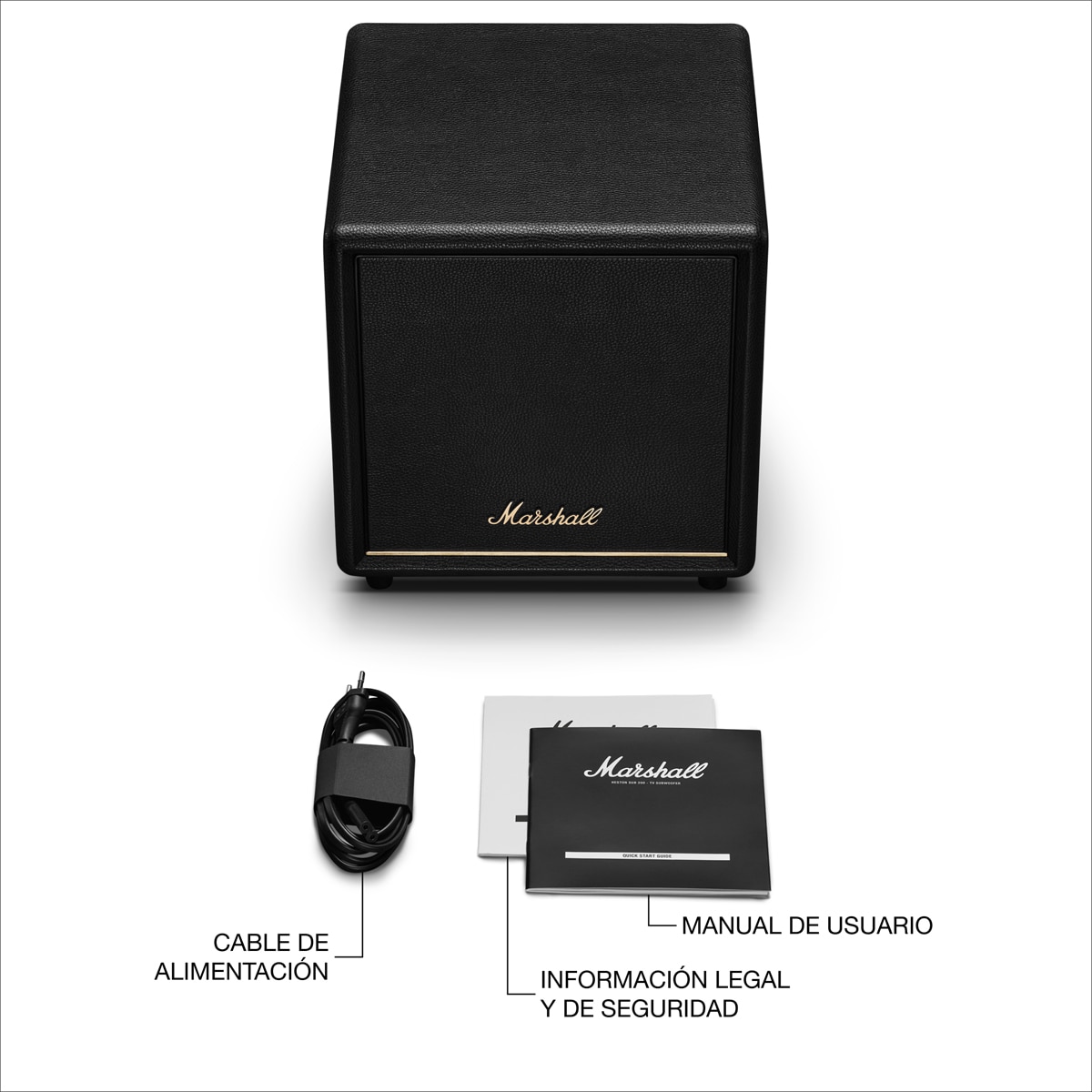 Subwoofer Marshall Heston SUB 200 Negro-9