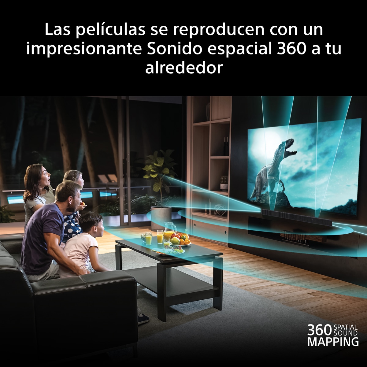 Barra de sonido Sony BRAVIA Theatre Bar 7 5.1.2, Subwoofer inalámbrico, Sonido envolvente, Dolby Atmos, DTS X, inalámbrico EARC, ARC, WiFi Negro-4