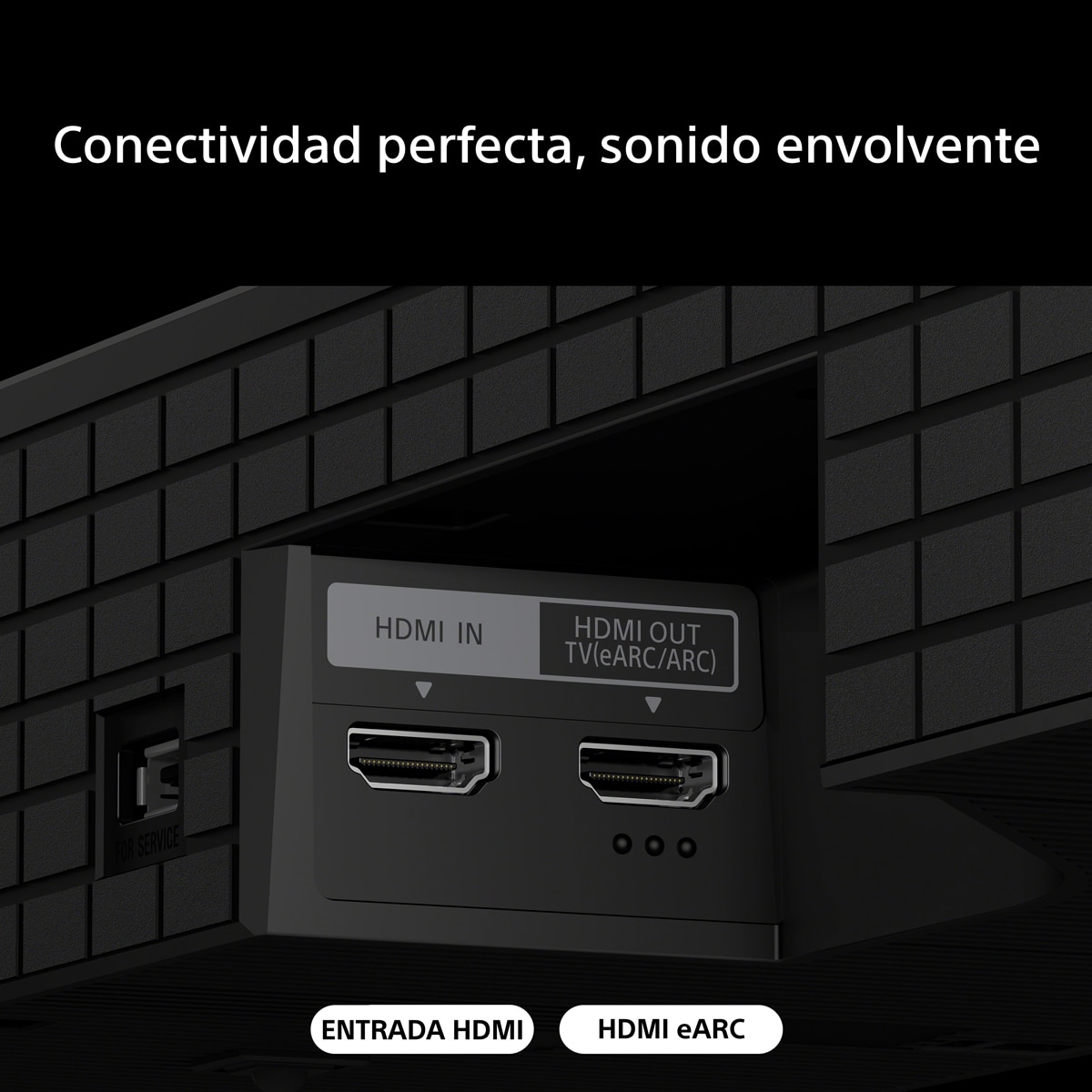 Barra de sonido Sony BRAVIA Theatre Bar 7 5.1.2, Subwoofer inalámbrico, Sonido envolvente, Dolby Atmos, DTS X, inalámbrico EARC, ARC, WiFi Negro-10