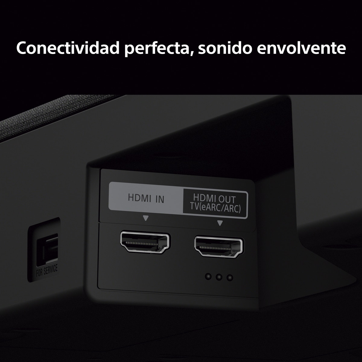 Sony BRAVIA Theatre Trio, sistema de tres elementos, sonido envolvente Dolby Atmos/DTS:X, 360 Spatial Sound Mapping, Voice Zoom, Bluetooth, HT-A8 Negro-8