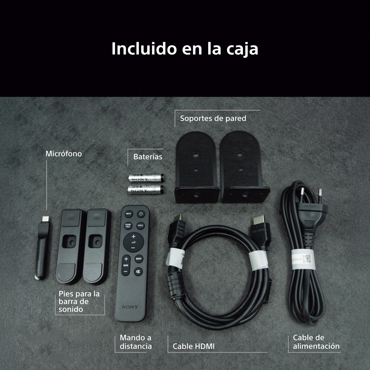 Sony BRAVIA Theatre Trio+, sistema de sonido envolvente Dolby Atmos con subwoofer y traseros, DTS:X, 360 Spatial Sound Mapping, Bluetooth, HP-AP8 Negro-10