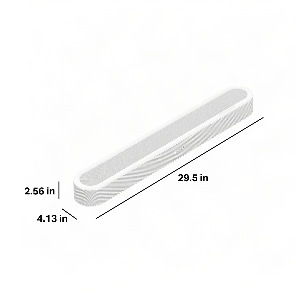 Barra de sonido Sonos Beam Ultra 7.1.2 con subwoofer integrado, Wi-Fi, Dolby Atmos - Blanco Blanco-2