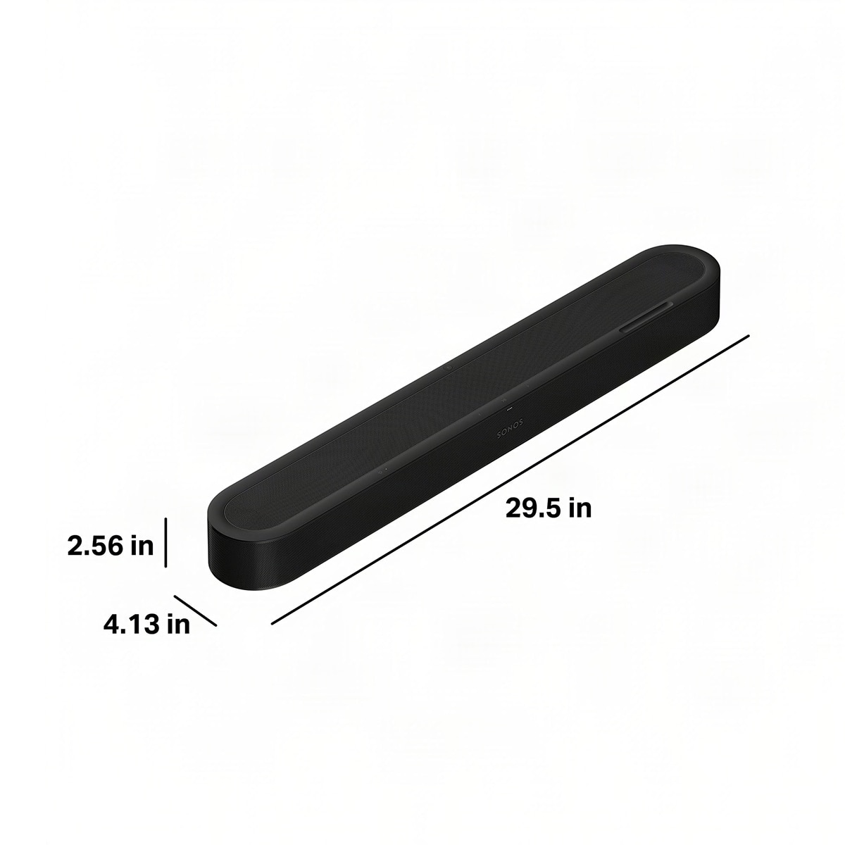 Barra de sonido Sonos Beam Ultra 7.1.2 con subwoofer integrado, Wi-Fi, Dolby Atmos Negro-2