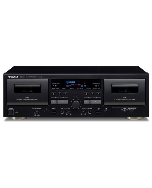 Reproductor de cassette Teac W-1200-B Black