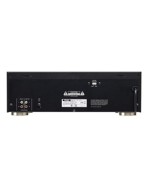 Reproductor de cassette Teac W-1200-B Black Negro-2