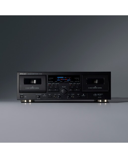 Reproductor de cassette Teac W-1200-B Black Negro-3
