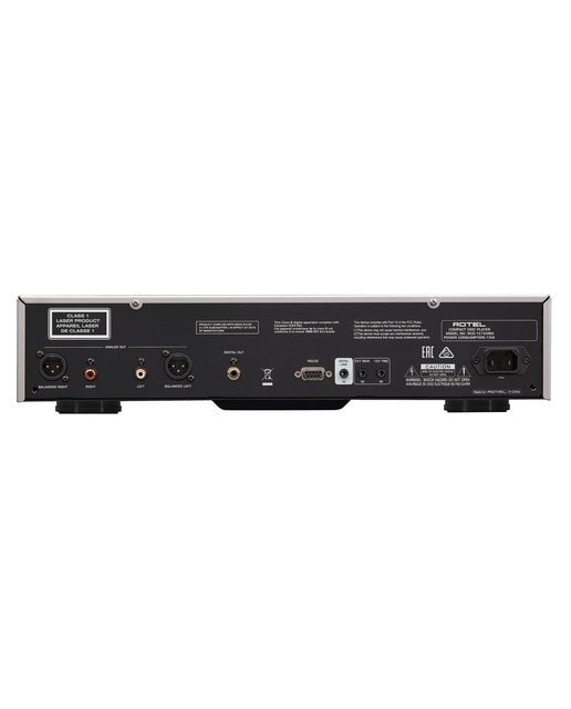 Reproductor CD Rotel RCD-1572MKII plata Plata-3