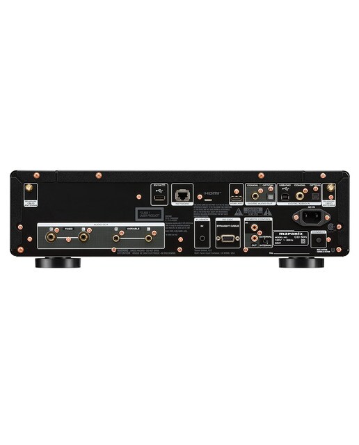 Reproductor CD Marantz CD50n negro, Wi-Fi y Bluetooth Negro-4