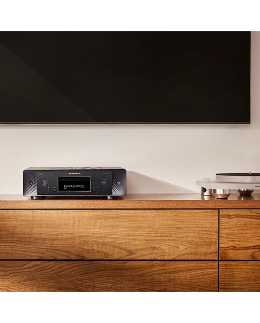 Reproductor CD Marantz CD50n negro, Wi-Fi y Bluetooth Negro-6