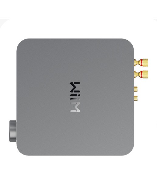 Amplificador integrado con reproductor en red HiFi WiiM AMP Negro-5