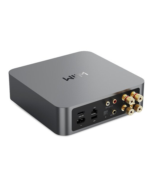 Amplificador integrado con reproductor en red HiFi WiiM AMP Negro-7