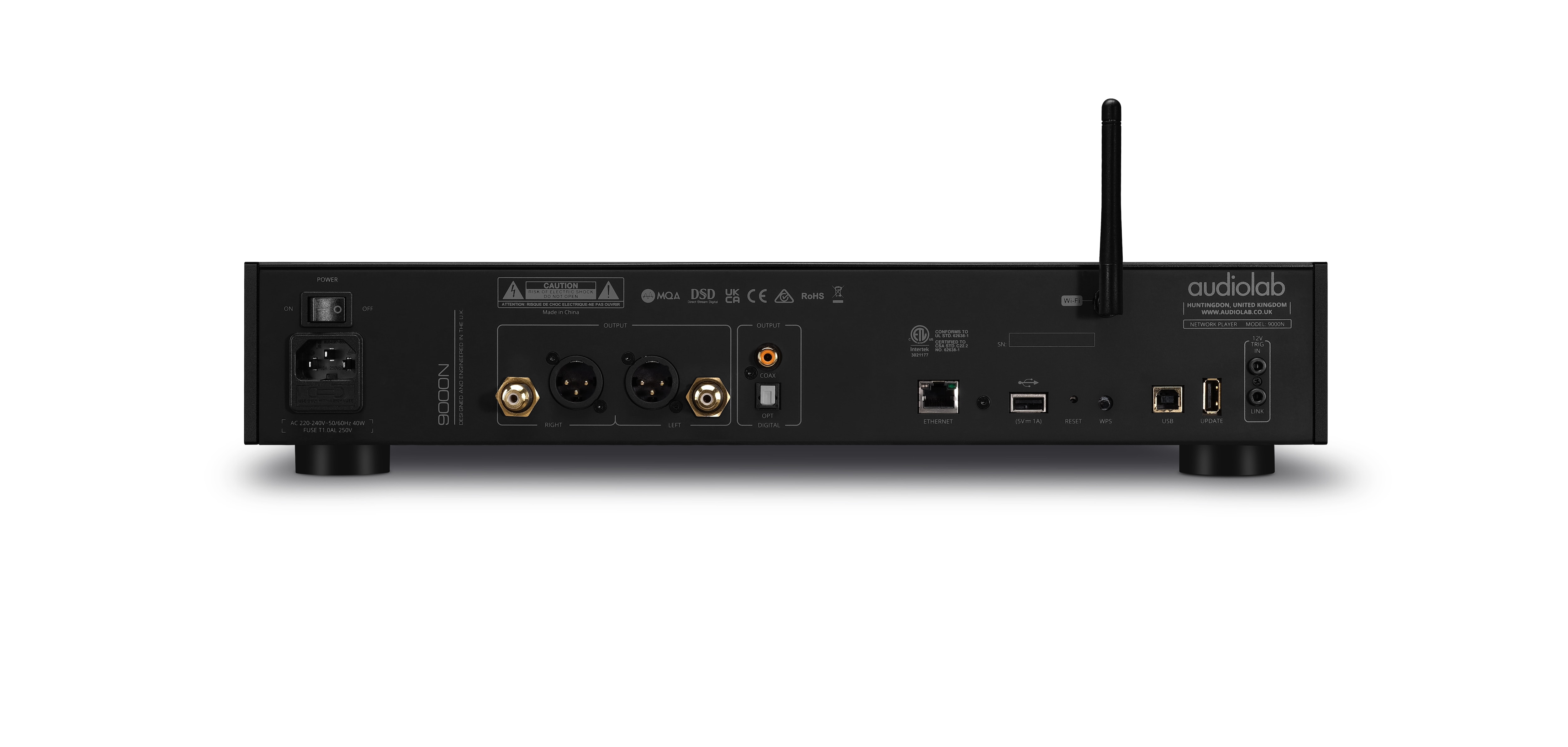 Reproductor en red Audiolab 9000N Negro Negro-4