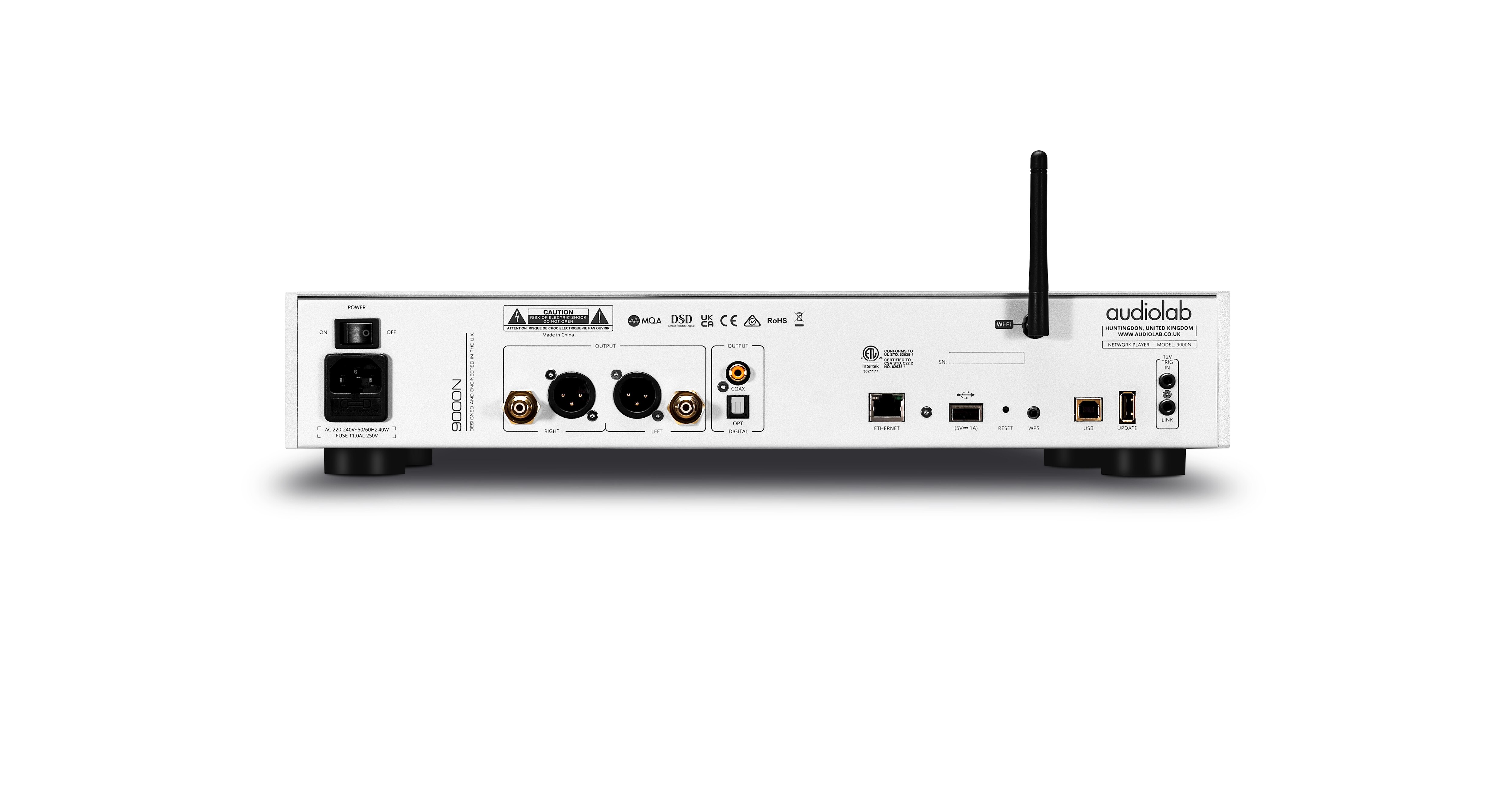Reproductor en red Audiolab 9000N Plata Plata-4