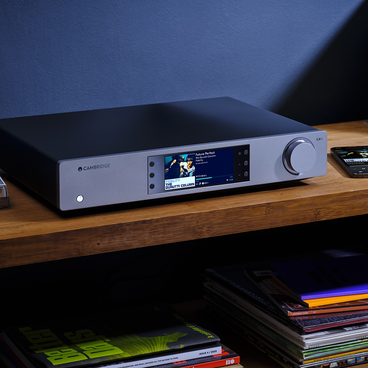Reproductor de Audio en Red Cambridge Audio CXN100, Wi-Fi y Bluetooth Gris Lunar-6