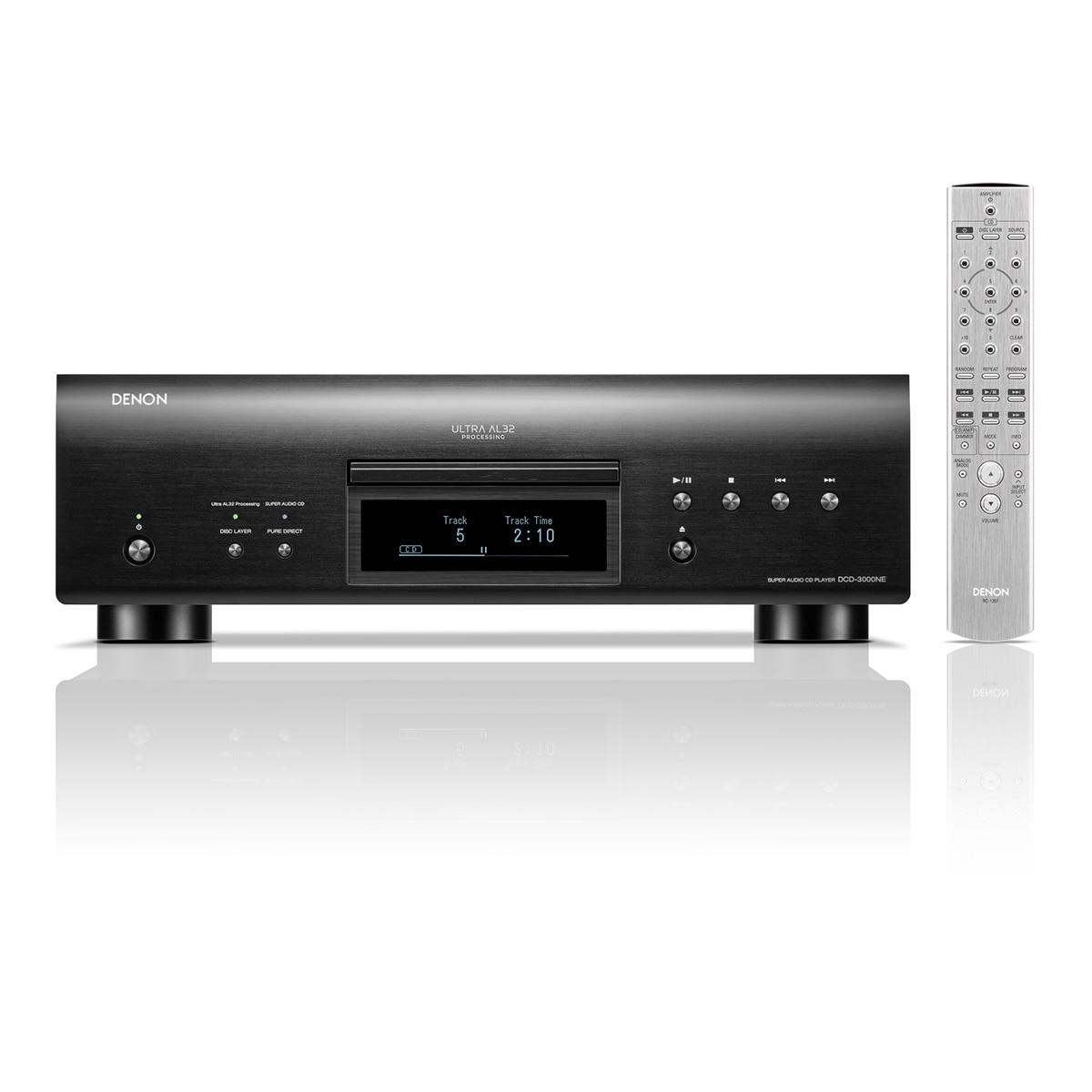 Reproductor CD Denon DCD 3000 Negro-3
