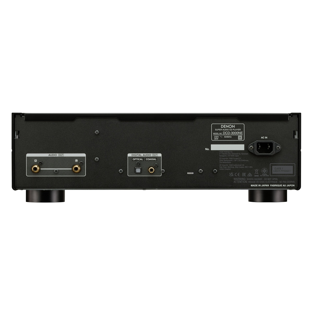 Reproductor CD Denon DCD 3000 Negro-5