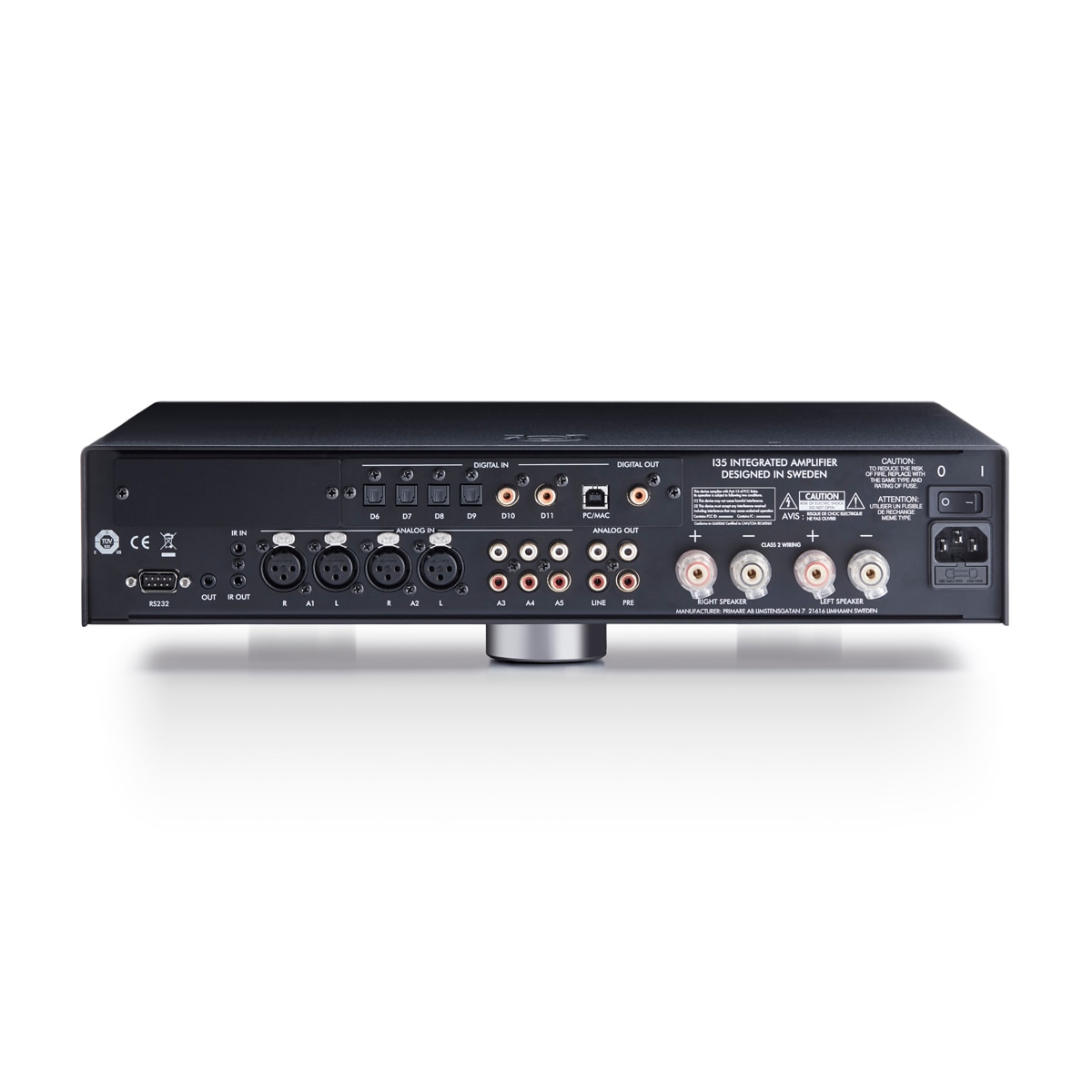 Amplificador integrado Primare I35 estéreo Negro-2