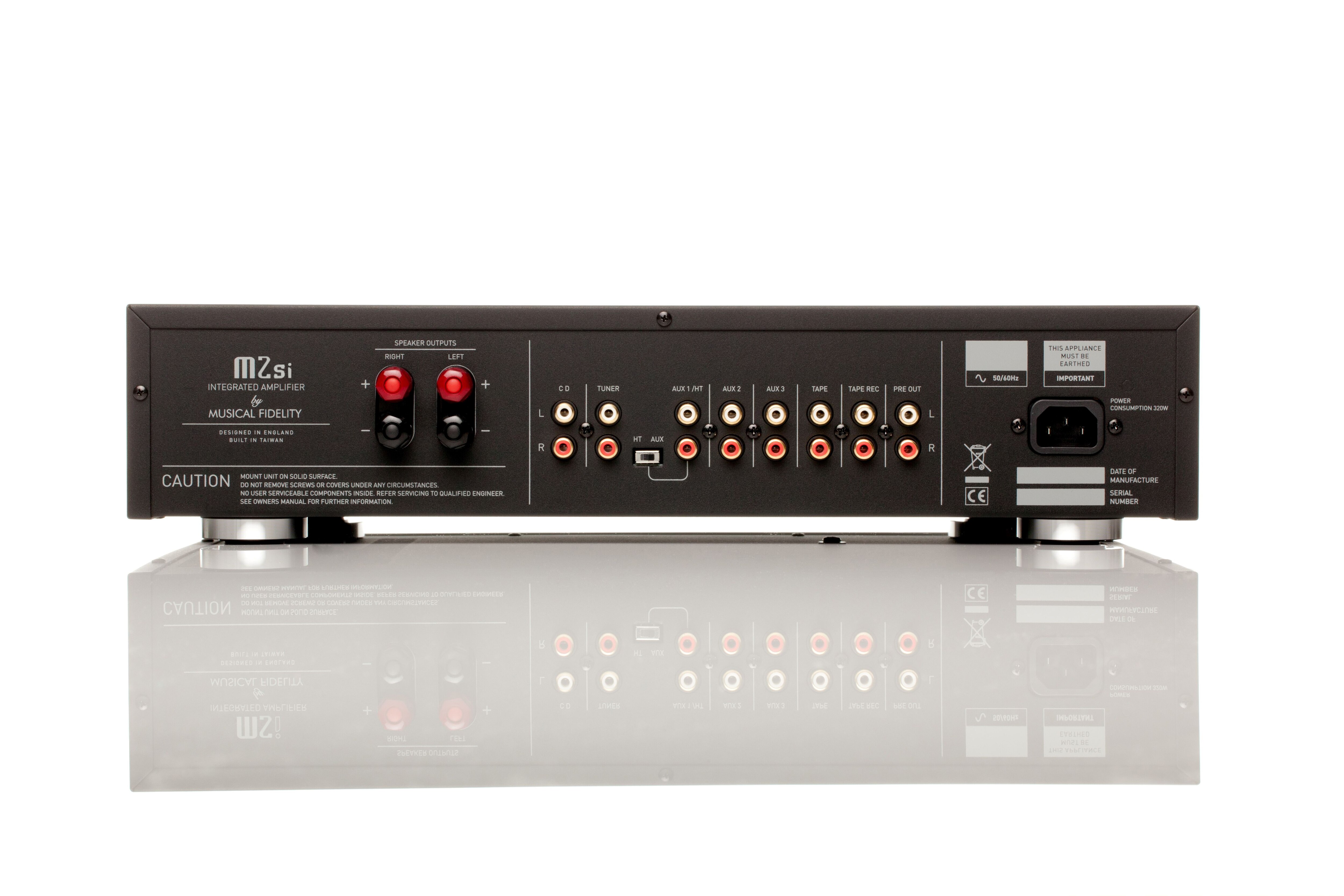Amplificador integrado Musical Fidelity M2S i S estéreo Plata-2