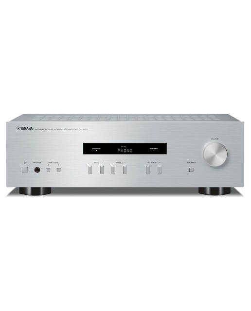 Amplificador estéreo Yamaha A-S201 Plata-1