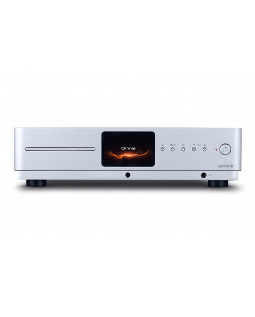 Amplificador integrado Audiolab Omnia con CD, DAC y reproductor en red Plata-2