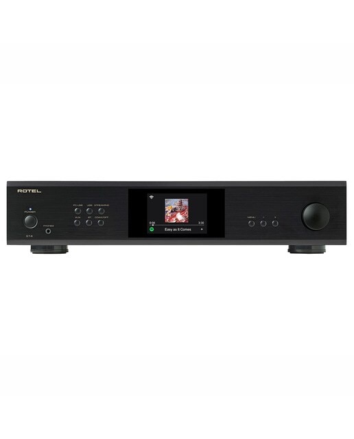 Imagen 0 de Amplificador integrado estéreo con conectividad a Redes Rotel S14 negro