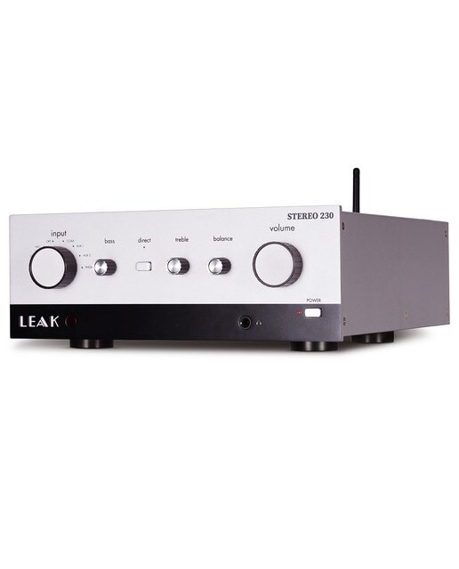 Amplificador integrado Leak Stereo 230 plata Plata-3