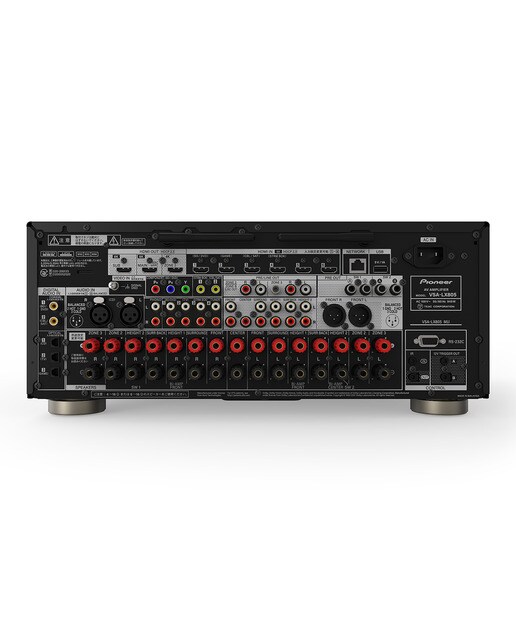 Amplificador A/V Pioneer VSA-LX805, 11.2 con conectividad a redes, compatible audio 3D y vídeo 8K Negro-4