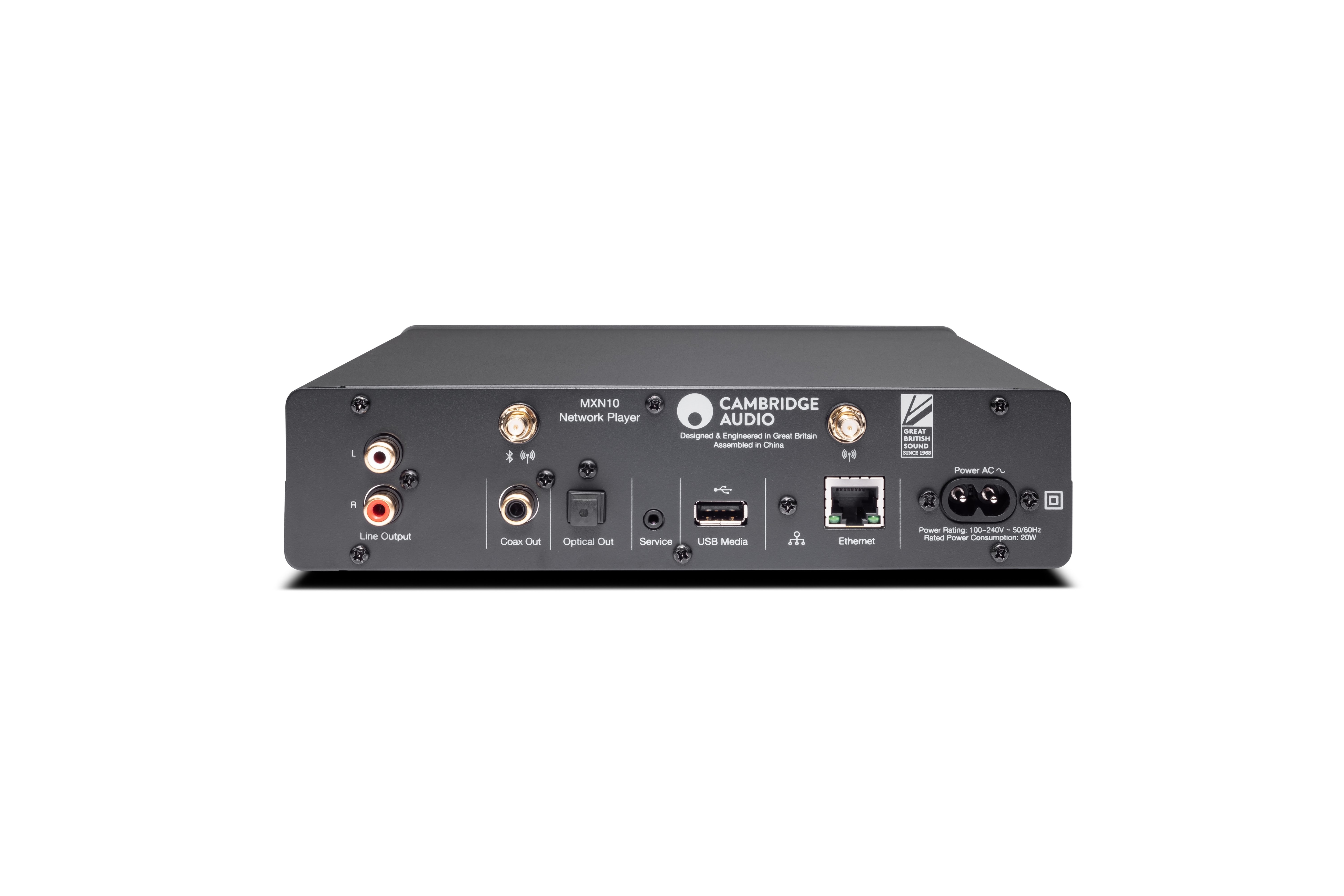Reproductor en red compacto Cambridge Audio MXN10 Gris Lunar-4