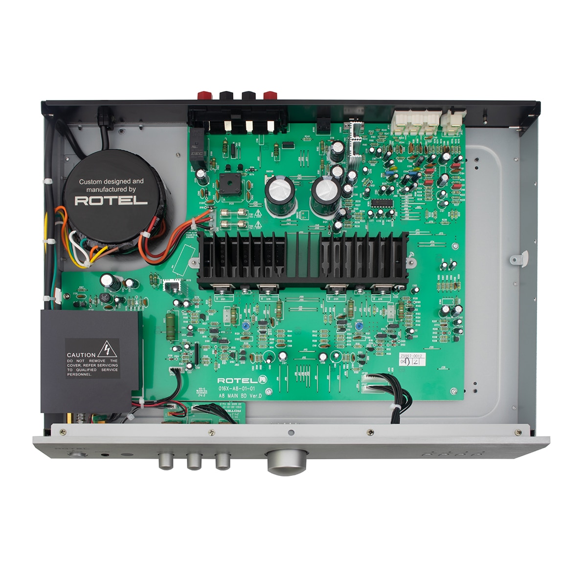Amplificador integrado Rotel A8 - Plata Plata-5