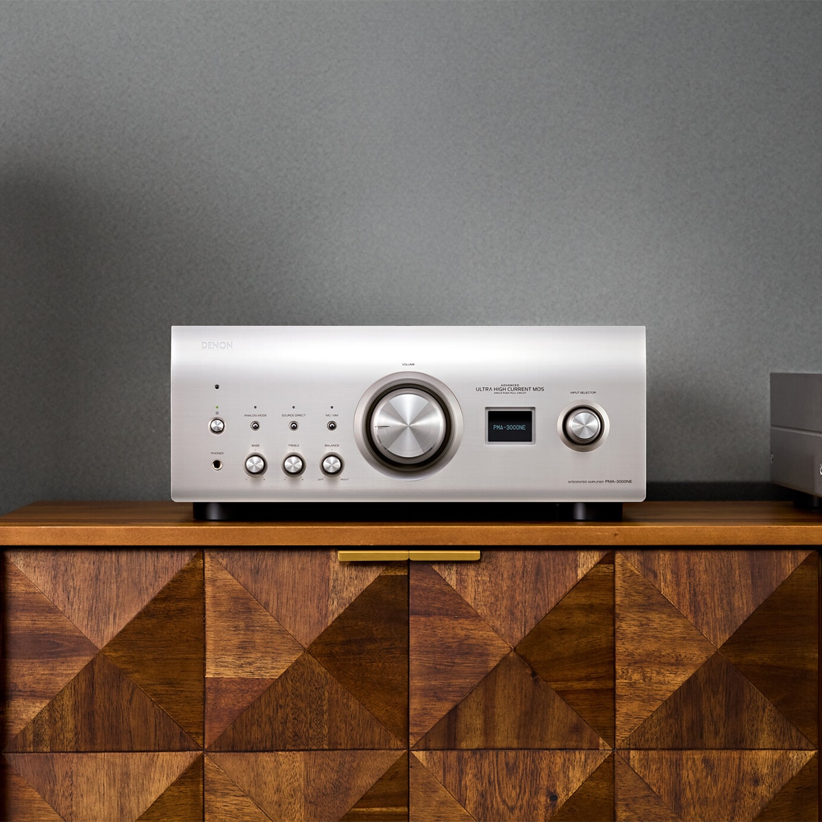 Amplificador integrado estéreo Denon PMA-3000NE, 2.0, con etapa de fono MM/MC Plata-6