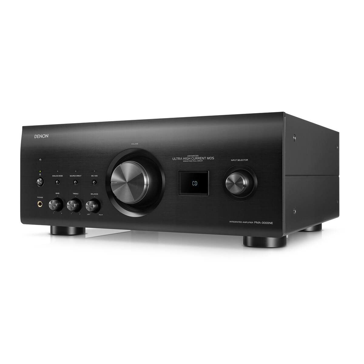 Amplificador integrado estéreo Denon PMA-3000NE, 2.0, con etapa de fono MM/MC Negro-4