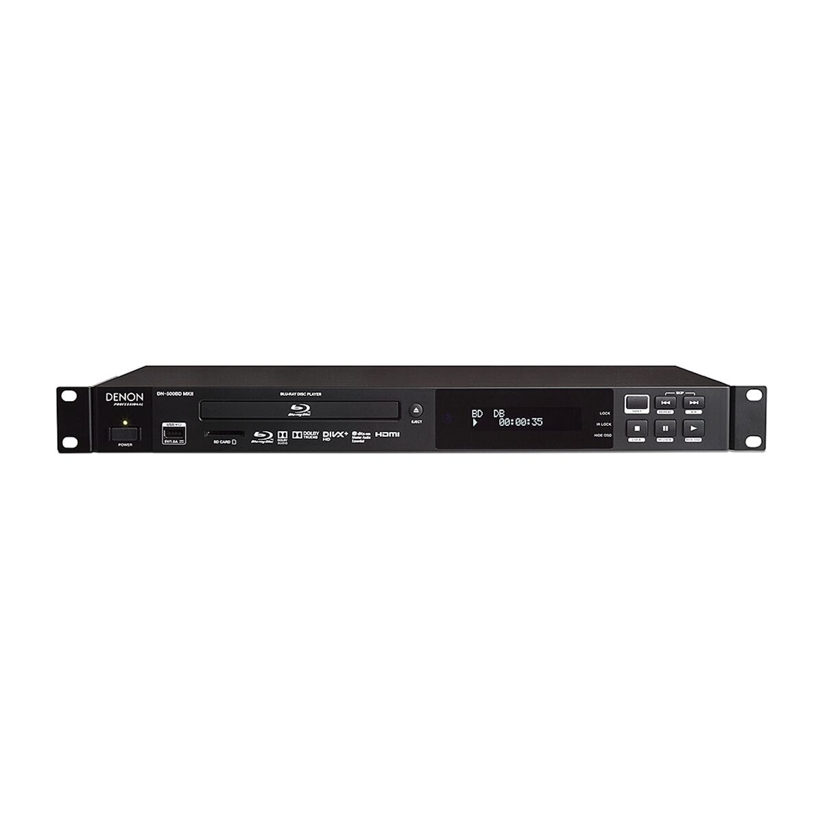 Imagen 0 de Reprodiuctor Blu-Ray Denon Profesional DN-500BDMKII con Ethernet