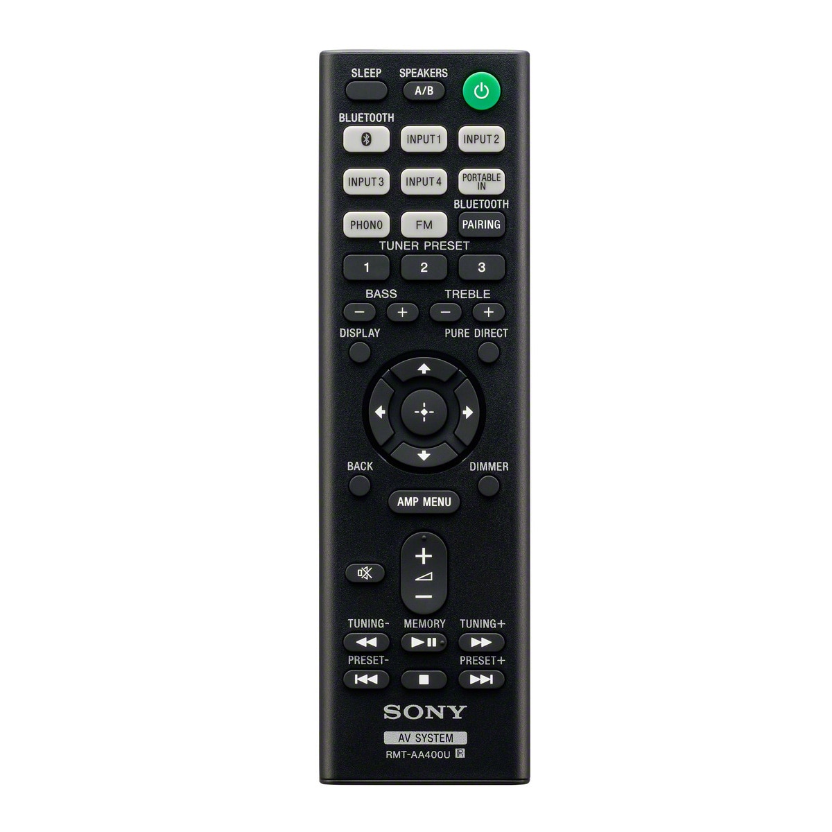 Receptor AV estéreo Sony STR-DH190 2.0 Bluetooth Negro-6