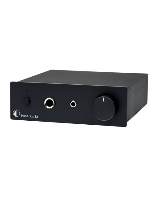 Imagen 1 de Amplificador de auriculares Pro-Ject Head Box S2 Negro Negro