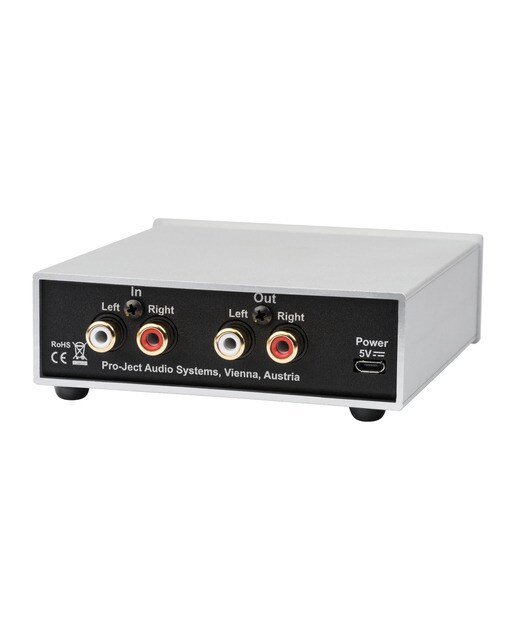 Imagen 1 de Amplificador de auriculares Pro-Ject Head Box S2 Plata Plata