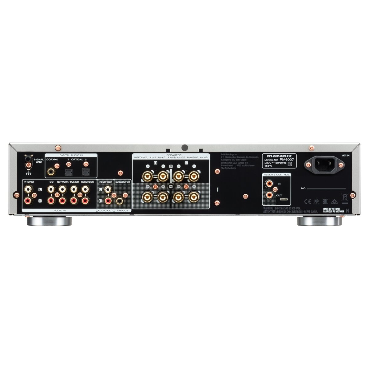 Amplificador integrado Marantz PM6007 - Plata Plata-2