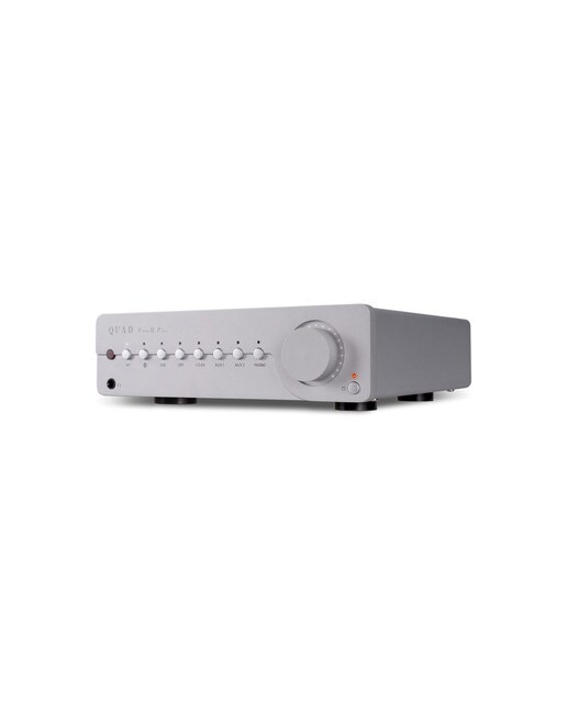 Amplificador Quad VENA II PLAY integrado + reproductor en red Plata-3