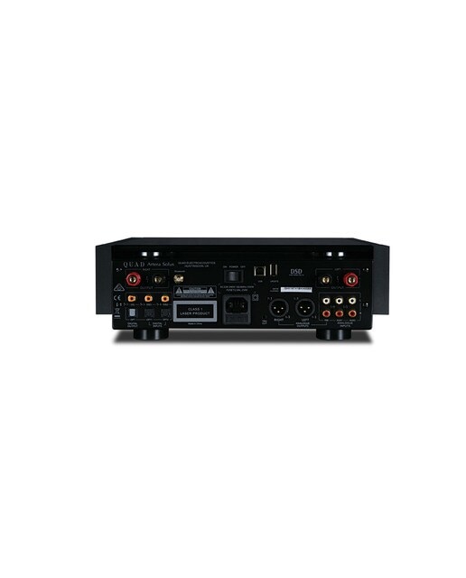 Sistema de sonido Quad ARTERA SOLUS amplificador, reproductor de CD, DAC Plata-2