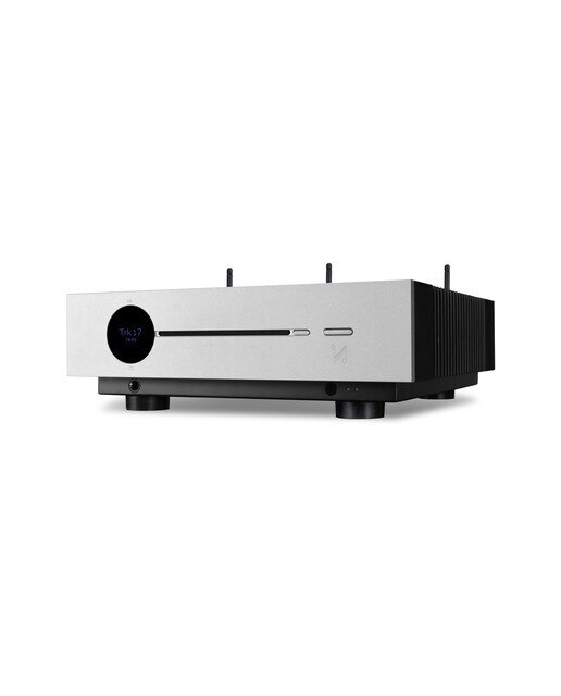 Sistema de sonido Quad ARTERA SOLUS PLAY amplificador, reproductor de CD, DAC, streamer Plata-3