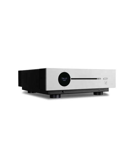 Sistema de sonido Quad ARTERA SOLUS PLAY amplificador, reproductor de CD, DAC, streamer Plata-4