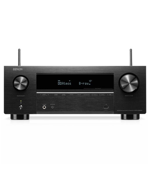 Receptor AV Denon AVR-X 2800, 7.2, 150W, 8K, negro Negro-1