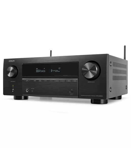 Receptor AV Denon AVR-X 2800, 7.2, 150W, 8K, negro Negro-2