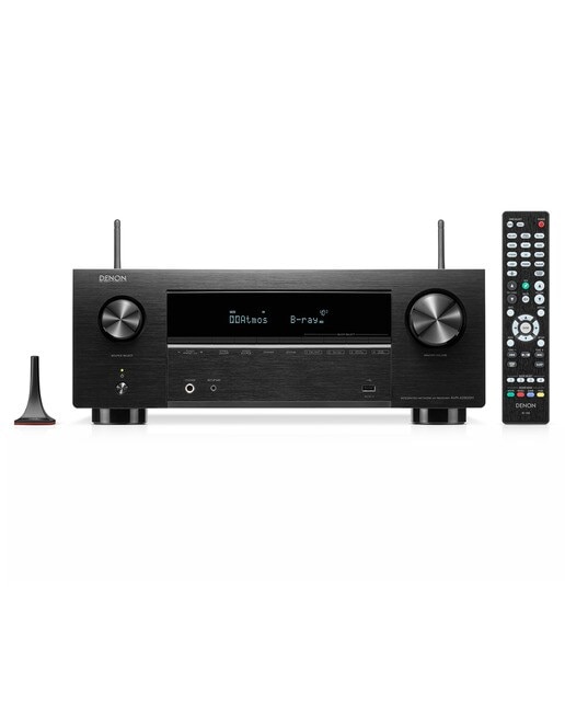 Receptor AV Denon AVR-X 2800, 7.2, 150W, 8K, negro Negro-3