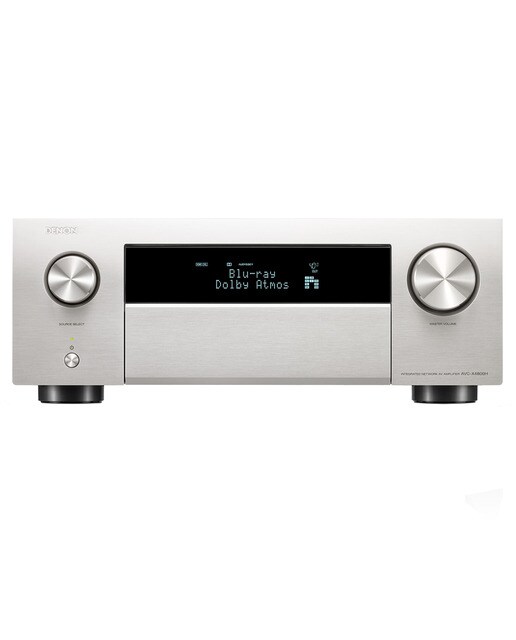 Amplificador AV Denon AVC-X4800H, 9.4, 8K y audio 3D - Plata Plata-1