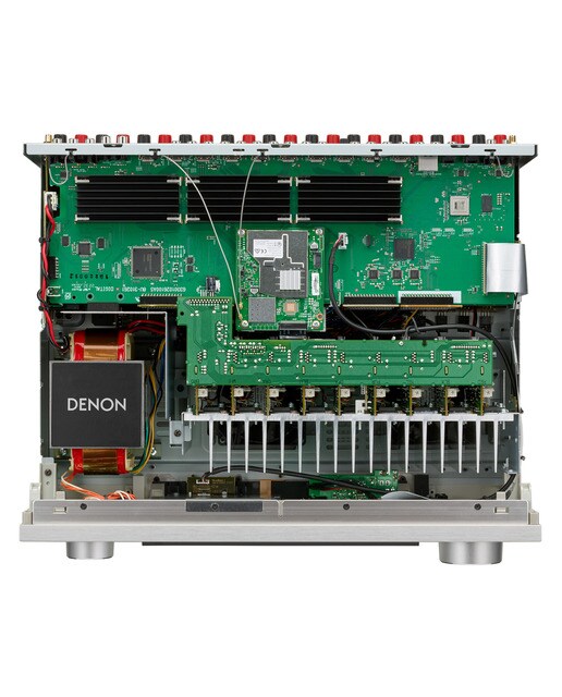 Amplificador AV Denon AVC-X4800H, 9.4, 8K y audio 3D - Plata Plata-6