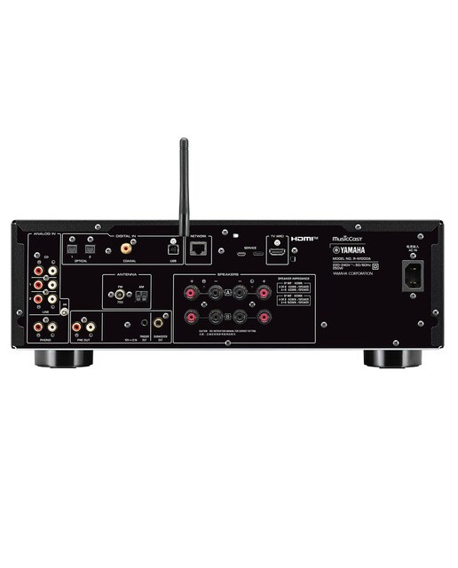 Receptor estéreo en Red Yamaha MusicCast R-N1000 Negro-4
