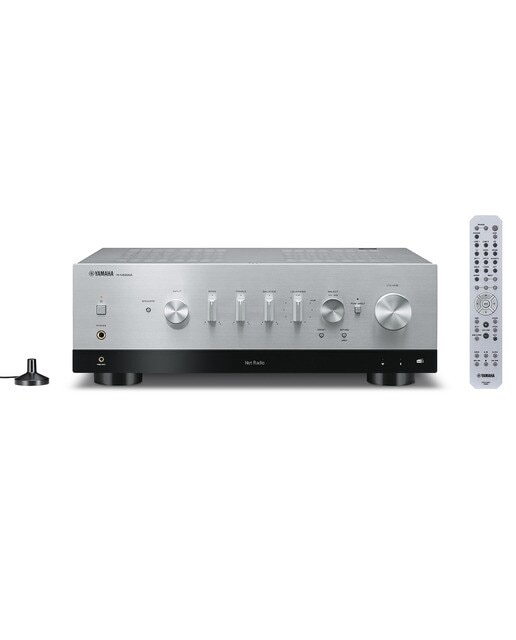 Receptor estéreo en Red Yamaha MusicCast R-N1000 Plata-2
